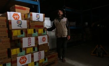 Concern Worldwide is supporting our Alliance2015 partner CESVI respond to the emergency in Gaza. CESVI has brought 18 tonnes of therapeutic food to 10 clinics and hospitals located in Rafah and Deir al-Balah to save severely malnourished children. (Photo: CESVI)