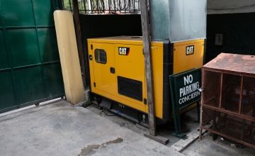 Generator in Concern Haiti office