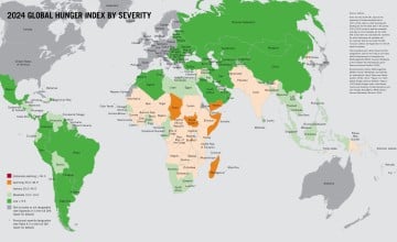The 2024 Global Hunger Index (GHI) found that at least 64 countries will not reach even low hunger levels until the year 2160 if progress to tackle hunger remains at the same pace observed since 2016.