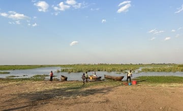 The marsh near Bitilinyu Camp, TA Ndamera, where locals come to fish, gather water, and wash