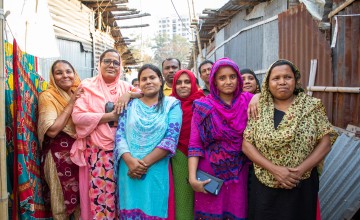 The changemaker group in Dhaka was established by Concern in 2017. Their main goals are to engage men, health education and domestic violence reduction. Photo: Gavin Douglas/ Concern Worldwide