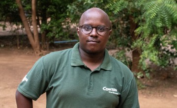 Eugene Ikua, member of Concern staff in Kenya