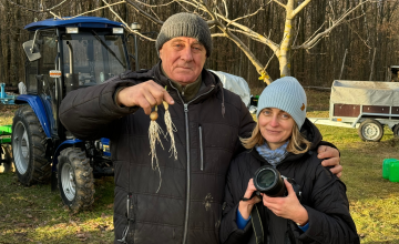 Ivan and Iryna, two participants in the JERU grants programme