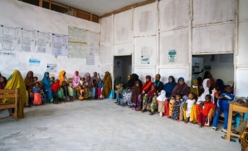 Inside the Siinkadheer Health Facility in Mogadishu. Photo: Eugene Ikua/Concern Worldwide