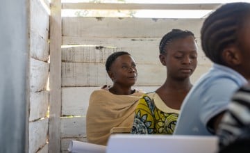 Bernadette Katungu Kamatogha (48) is married with nine children and a member of a Concern-supported village saving and loans association (VSLA) in Mangothe. Photo: Eugene Ikua/Concern Worldwide