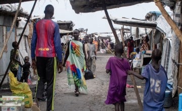 Inside the Bentiu Protection of Civilians site. Unity State, South Sudan. Photo: Ed Ram/Concern Worldwide
