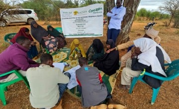 A risk assessment in Eymole Banisa, Kenya. Photo: Concern Worldwide