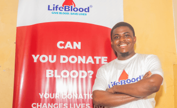 Joseph David Koroma, founder of LifeBlood