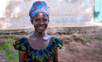 Aloyiziya Niyinkamiye, a participant in the Green Graduation programme
