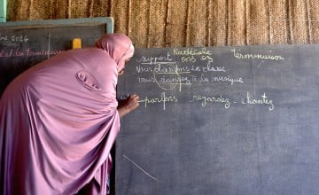 A Learning Together classroom in Tillabéry. Photo: Concern Worldwide