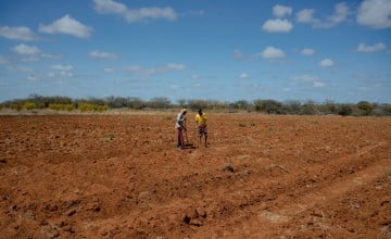 Farmers prepare the fields for planting in Somalia. Photo: Concern Worldwide.