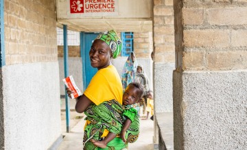 A mother and baby in DRC
