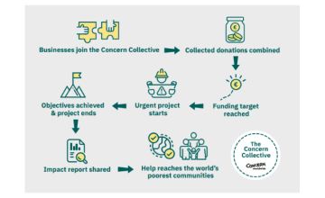 Graphic: How the Concern Collective works