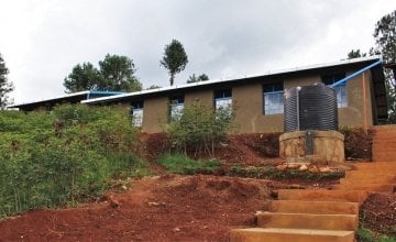 The newly rebuilt Mpinga Primary School in Mabayi Commune, Cibitoke Province, Burundi. The project was funded by Bank of Ireland and managed by Concern Worldwide. Photo taken by: Irenee Nduwayezu / Concern Worldwide. 