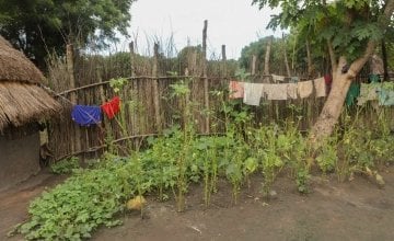 A family compound in Pugnido Camp 1, Gambella, Ethiopia. Photo: Jennifer Nolan / Concern Worldwide