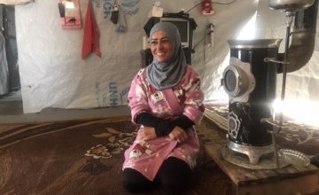 The new paths have improved Fatima's standard of living, but she dreams of returning to Syria. Photo: Concern Worldwide