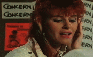 lindaLinda Martin performing "Show Your Concern" as part of The Concerned in 1985.