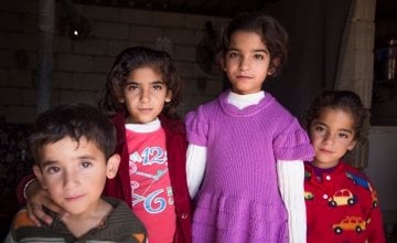 Young Syrian children. Photo: Concern Worldwide.