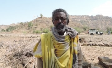 Tsesay Adse, a 68-year-old farmer from Tigray in Ethiopia.