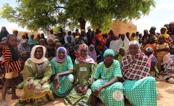 Mama Lumiere community health worker group in Tahoua, Niger. Photo: Jennifer Nolan/Concern Worldwide. 