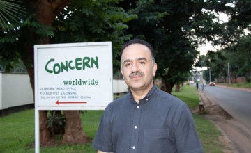 Country Director of Malawi Yousaf Jogezai.  Photo: Eamon Timmins/ Concern Worldwide