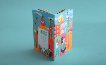 Someone Like Me cover is illustrated by London-based artist Margaux Carpentier. Photo: Finn Richards/Concern Worldwide.