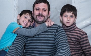 Ahmed* and his family were forced to leave their home in Syria and cross the border into Turkey to find safety. Photo: Kevin Carroll/Concern Worldwide. *name changed for security purposes