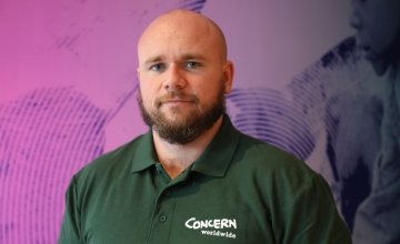 Concern Worldwide Emergency Programme Manager Mark Johnson (32) works in DRC where 13 million people need aid