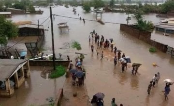 Flood damage in Malawi where Concern is responding to the emergency 