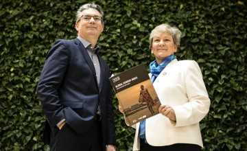 Left to right - Kerry Group Chief Executive, Edmond Scanlon and Concern Worldwide International Programme Director, Anne O’Mahony announce four-year project to improve food security and nutrition in Niger.