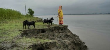 The mighty Brahmaputra river in Vati Kapasia, Kapasia, Sundarganj. Photo: Saikat Mojumder/Concern Worldwide