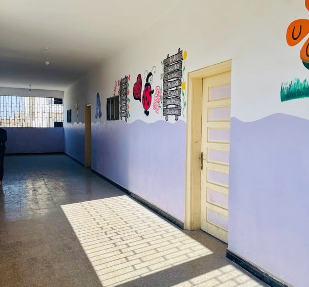 Concern-rehabilitated school in Raqqa