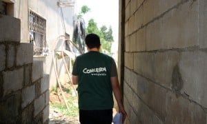 A Concern worker in Lebanon