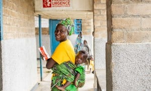 A mother and baby in DRC