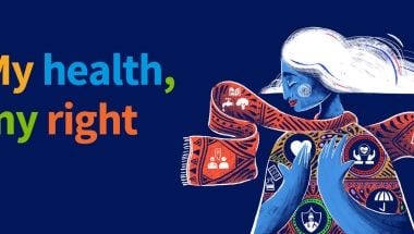 Illustration for World Health Day 2024 with the slogan &quot;My health, my right&quot; (Courtesy of the World Health Organisation)