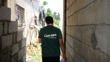 A Concern worker in Lebanon