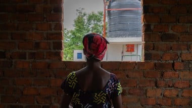 A GBV survivor who was raped while going to cultivate a plot of land. Immediately after the attack, she received support and advice from Concern Worldwide at a health centre. Photo: Eugene Ikua/Concern Worldwide