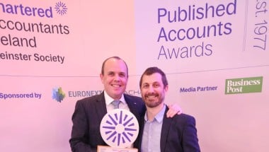 Concern received the award for large not-for-profit at the 48th Annual Published Accounts Awards