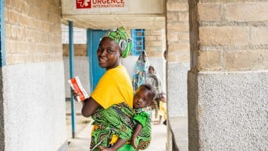 A mother and baby in DRC