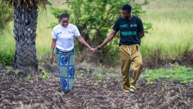 Isha Turay (23) is a mother of two boys, aged 7 and 5, and a particupant in Concern Sierra Leone's Yoti Yoti programme. Photo: Eugene Ikua/Concern Worldwide