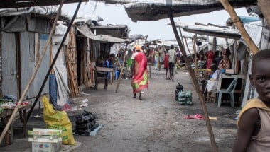 Bentiu displacement site in South Sudan's Unity State. Photo: Jon Hozier-Byrne/Concern Worldwide