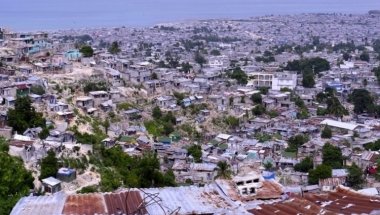 View over Grand Ravine, Port-au-Prince, Haiti. Photo: Kieran McConville / Concern Worldwide.
