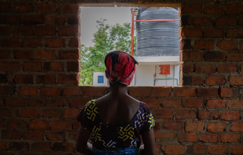 A GBV survivor who was raped while going to cultivate a plot of land. Immediately after the attack, she received support and advice from Concern Worldwide at a health centre. Photo: Eugene Ikua/Concern Worldwide