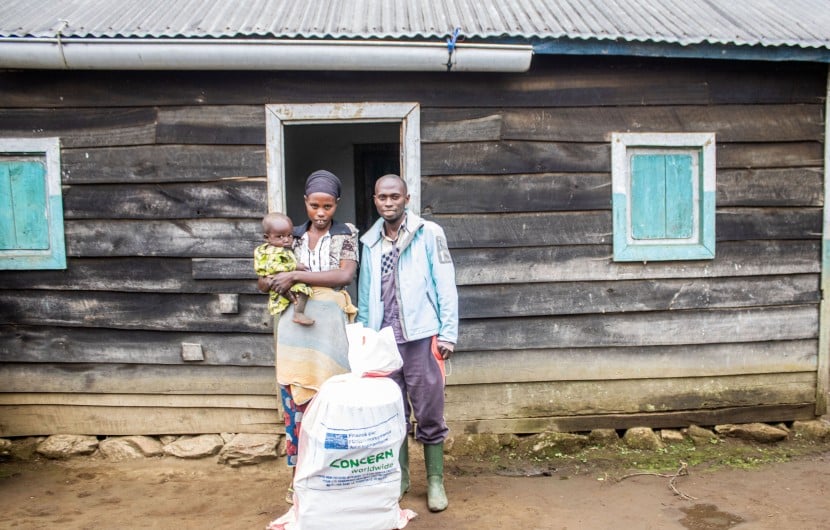 Concern is responding to meet the immediate needs of almost 29,000 people who have been forced by conflict to flee their homes in eastern Democratic Republic of Congo.