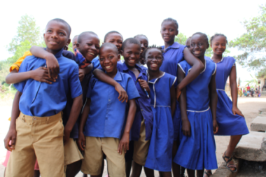Students in Sierra Leone