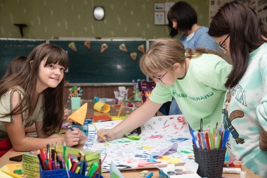 PSS activities for children in Kharkiv Oblast