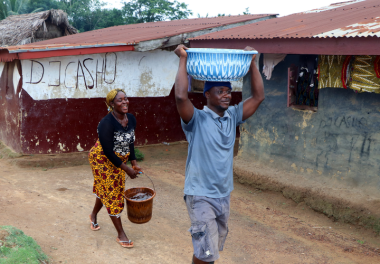 Village Well gift in action. 