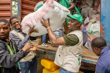 Concern DRC team Mougabe Koslengar