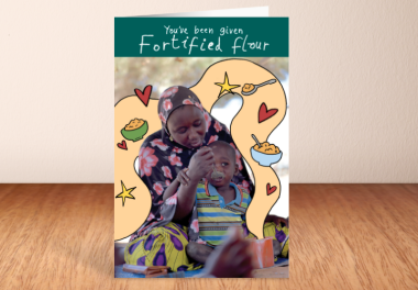 Fortified flour what you get