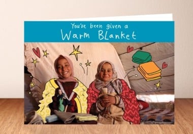 Warm blanket - what you get image